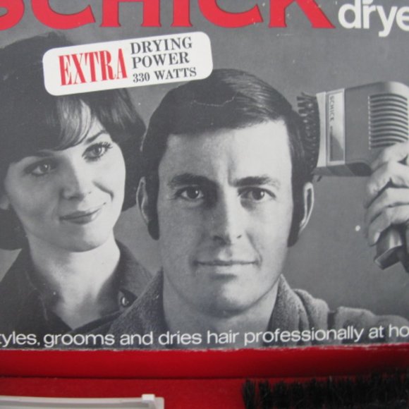 Vintage Schick Styling Hair Dryer with accessories - Picture 3 of 4